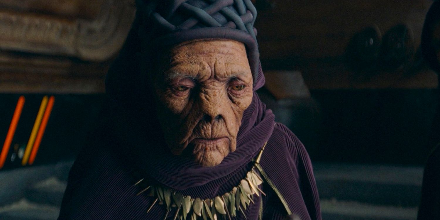 An ancient witch of Brendok in The Acolyte season 1 episode 3