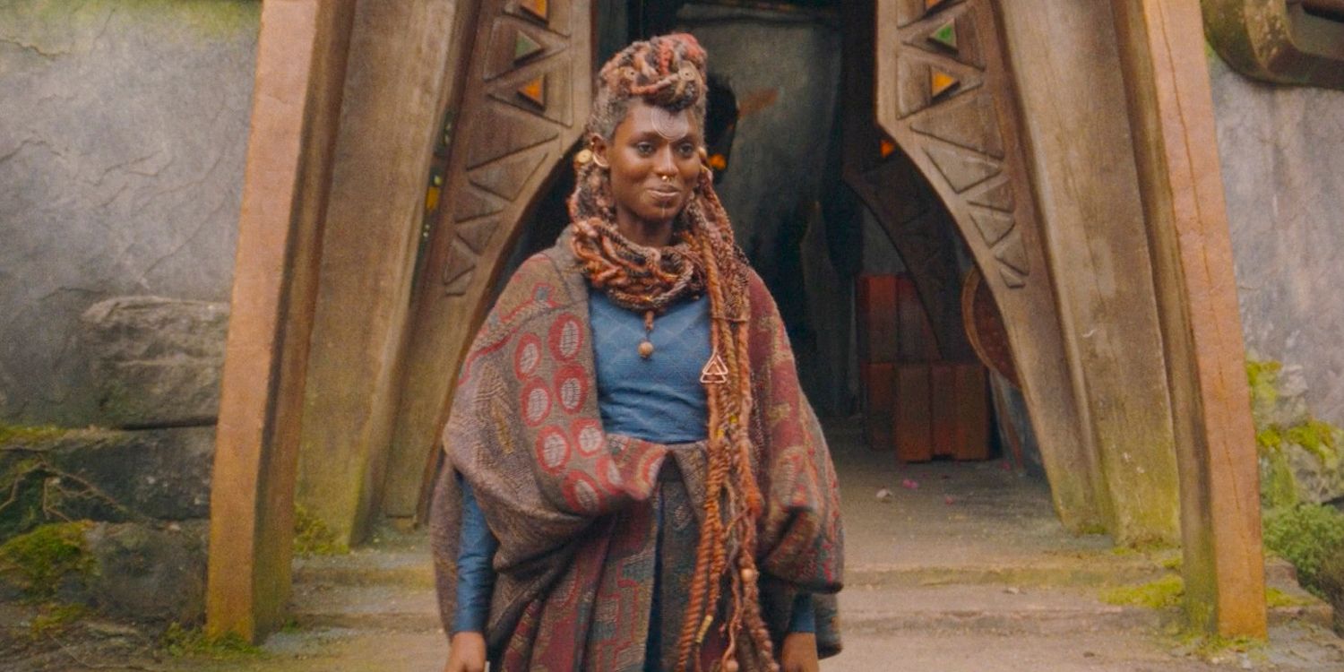 Mother Aniseya (Jodie Turner-Smith) in The Acolyte season 1 episode 3