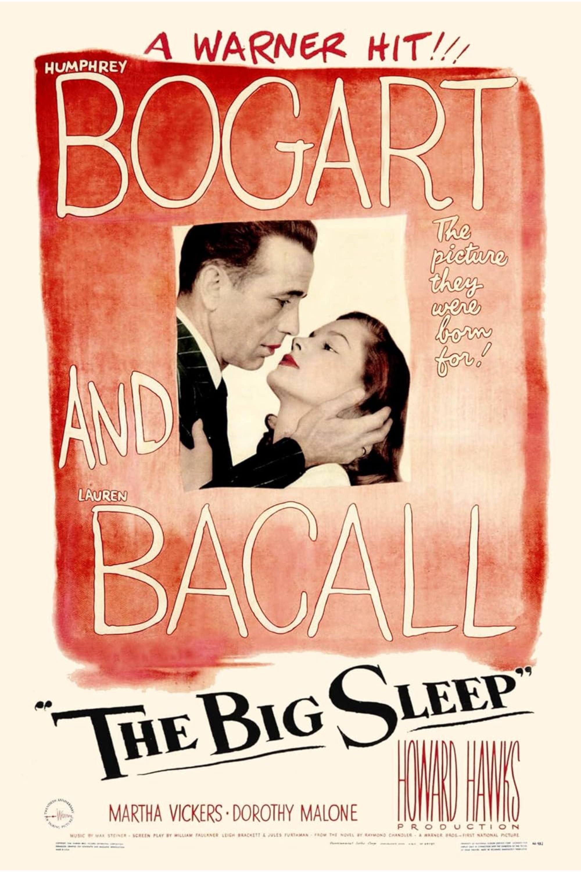 The Big Sleep - poster - Humphrey Bogart