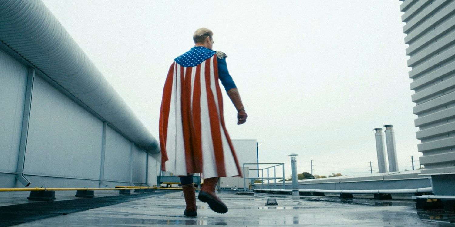 Homelander (Antony Starr) seen from behind in The Boys season 4 episode 3