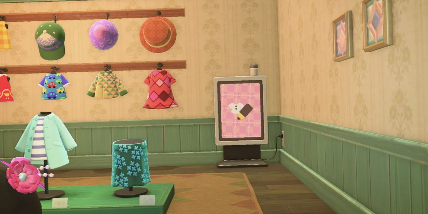 O portal de design personalizado em Animal Crossing New Horizons