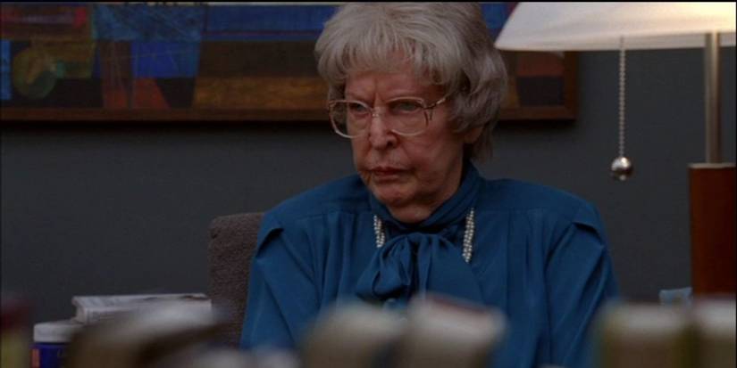 The Librarian (Jean Sincere) looking angry in Glee.-1