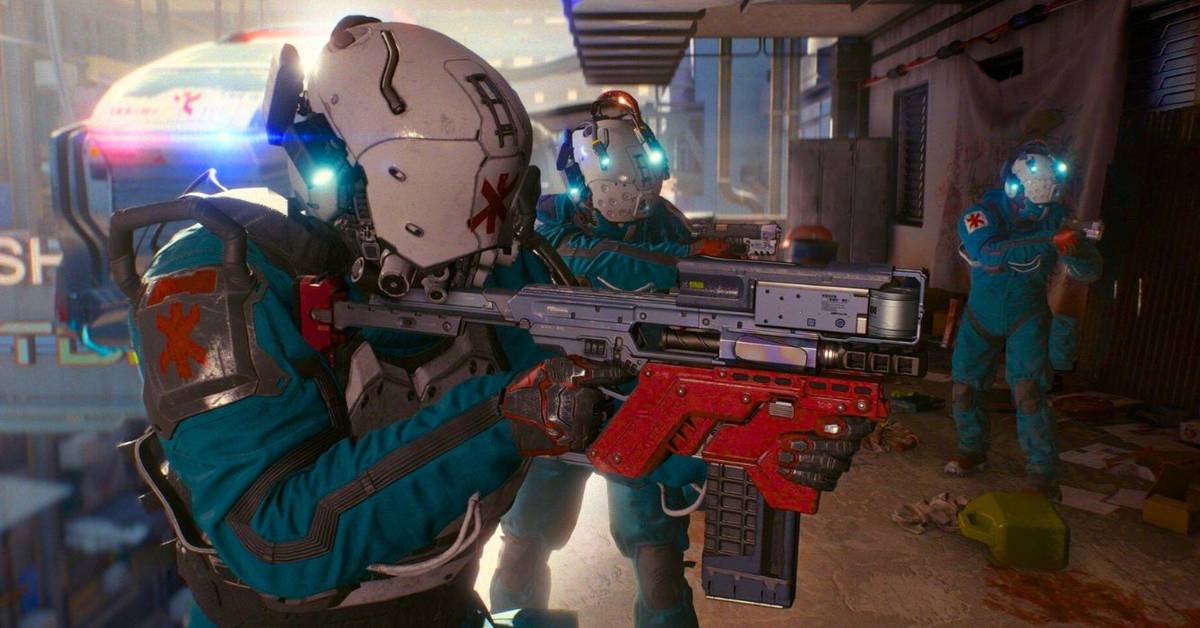 Astonishing Cyberpunk 2077 Armor Shows The Trauma Team In Real Life