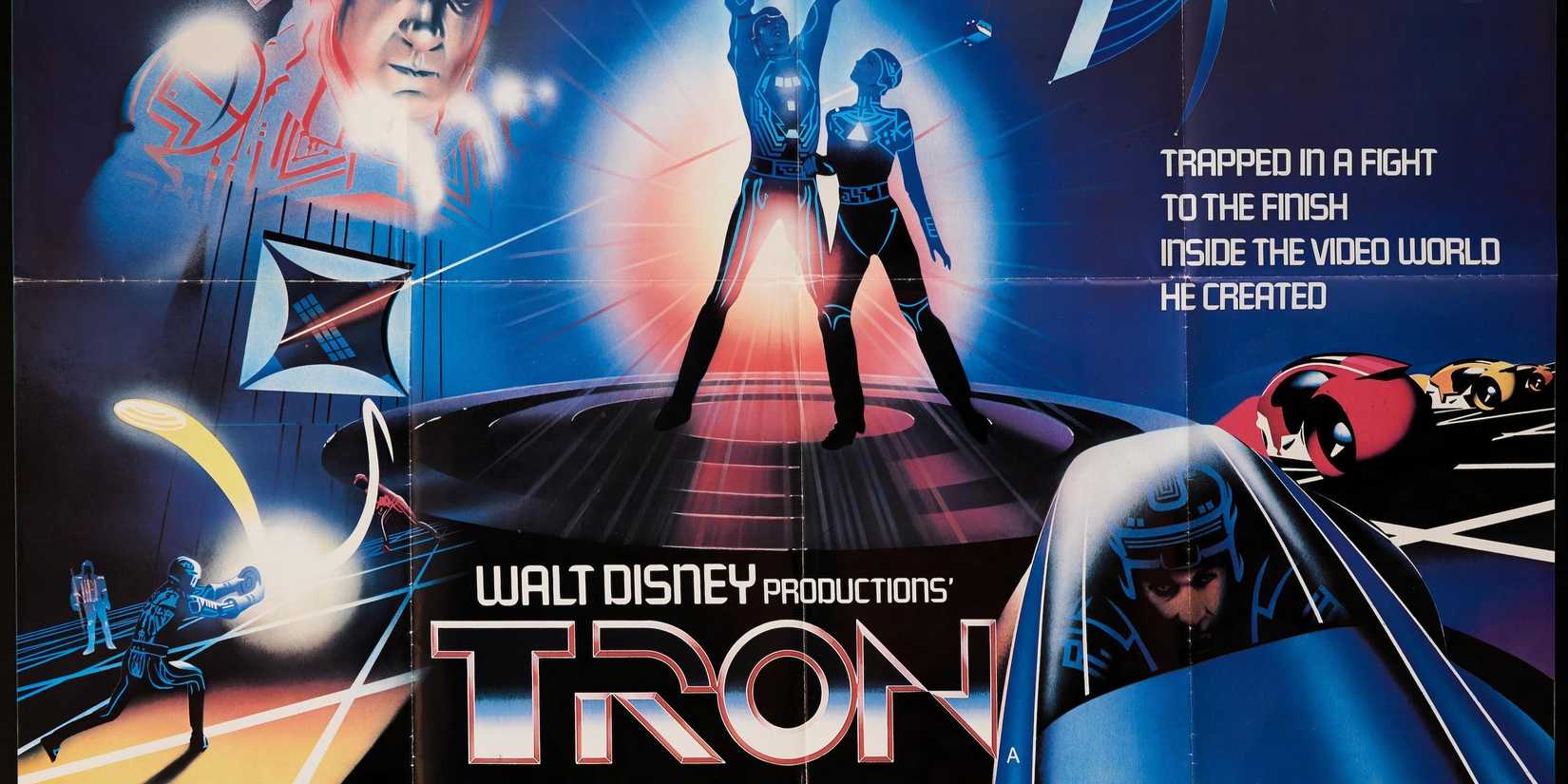 Poster for Tron 1982
