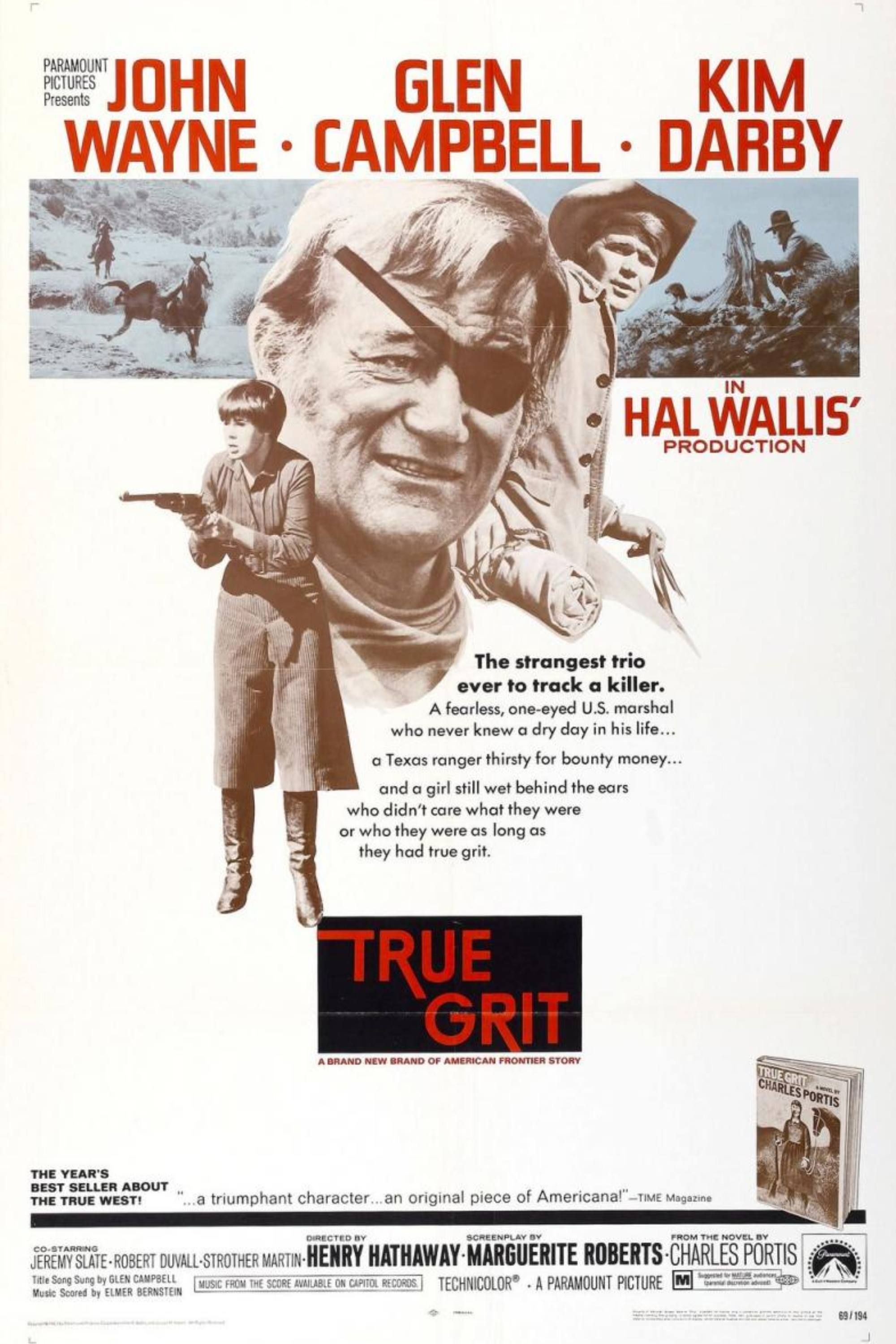 True Grit (1969) - Poster