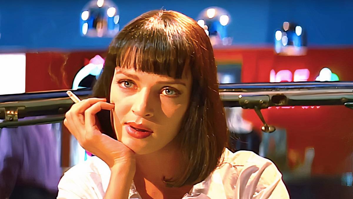 Pulp Shock Pulp Fiction Cheveux D'uma Thurman Uma Thurman Debuts Shock New Look