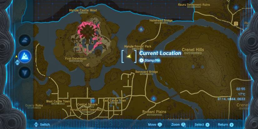 All Lightroot Locations Map Where To Find The Apapes Lightroot Location In Zelda: Tears Of The Kingdom