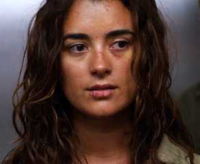 Ziva David in the NCIS elevator in Truth or Consequences