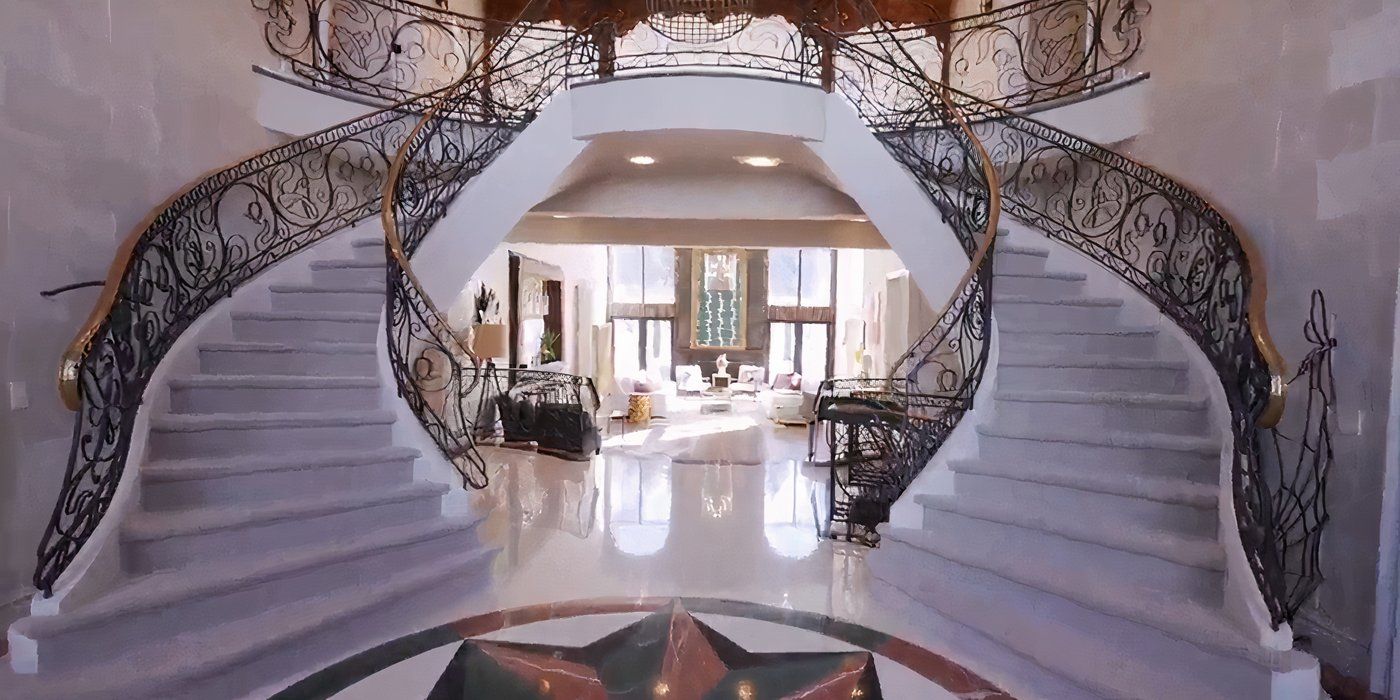90 Day Fiancé Happily Ever After? Tell All House double staircase
