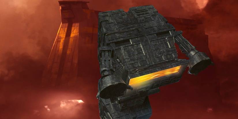 Um World Devastator de Dark Empire e um ore crawler de Star Wars Rebels