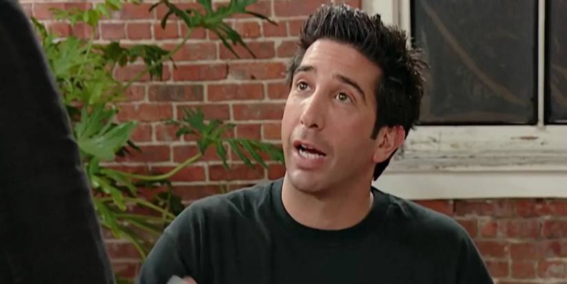 David Schwimmer looking surprised in Curb Your Enthusiasm