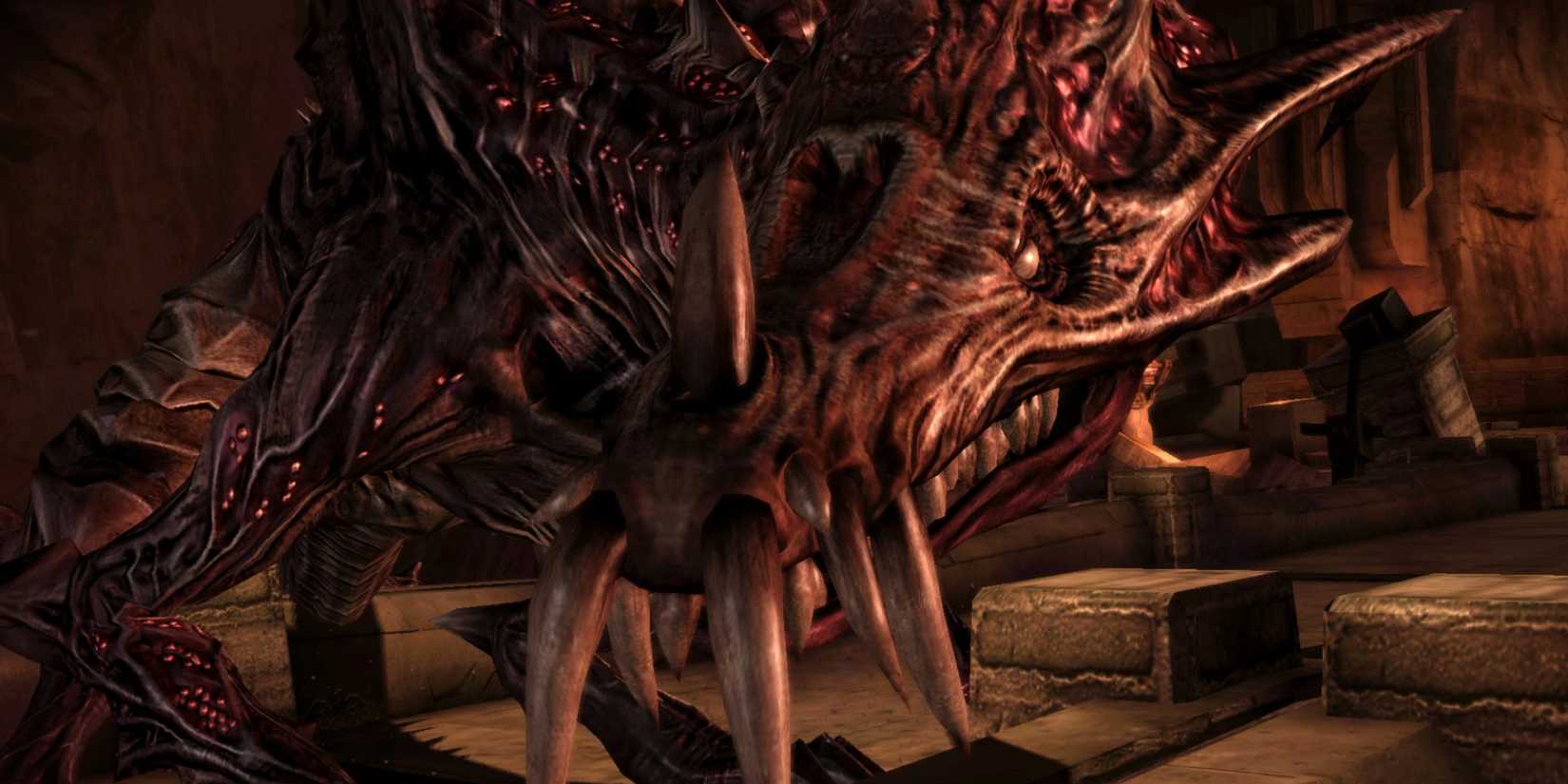 10 Best RPGs To Play If You Love Game Of Thrones 3 Archdemon close up from Dragon Age Origins