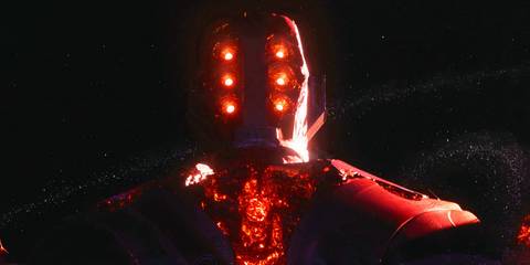 Arishem stands in space in Eternals