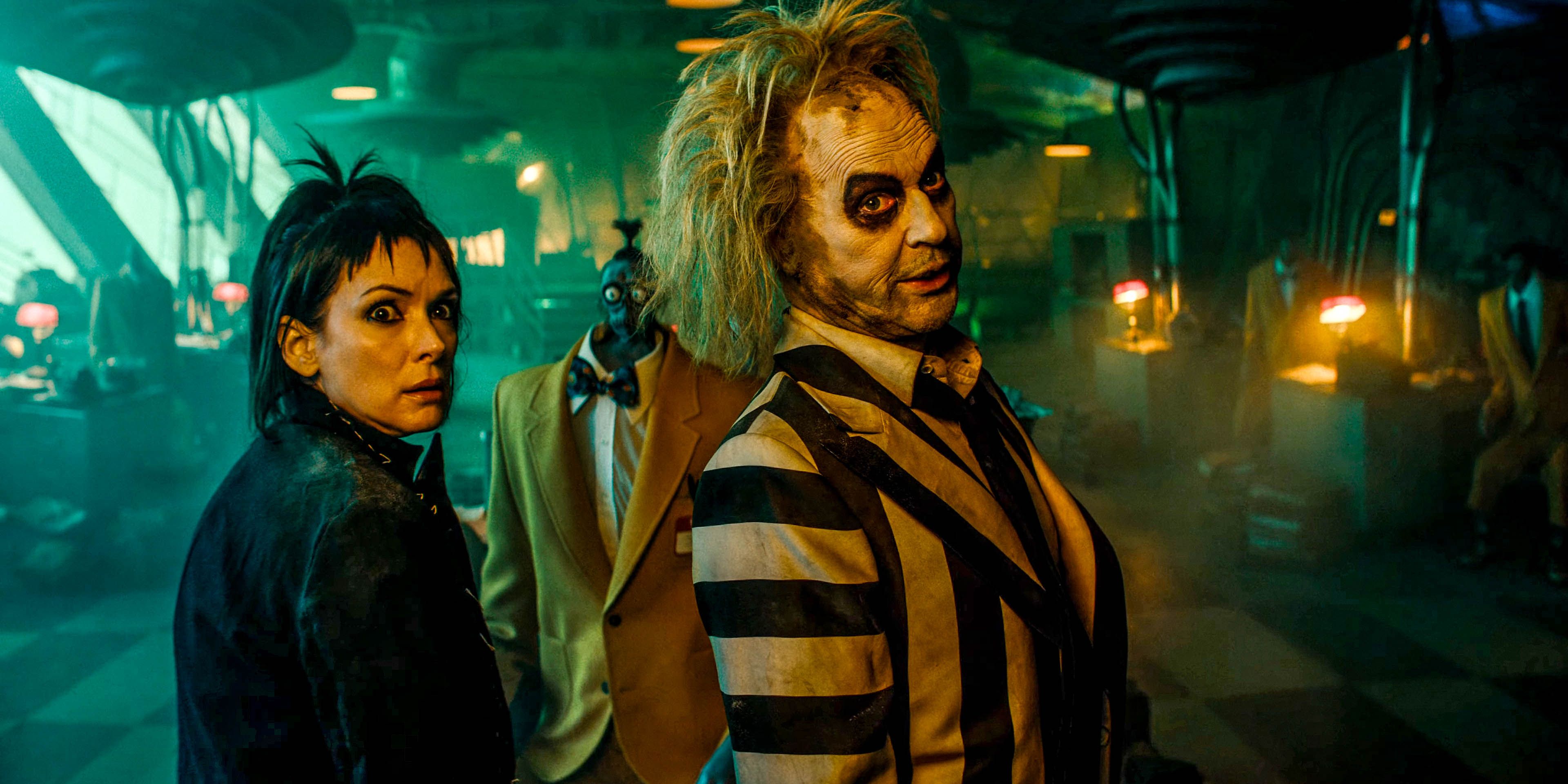 Michael Keaton & Winona Ryders Beetlejuice 2 Story Pays Off Tim Burton's 35-Year-Old Horror Spinoff Show