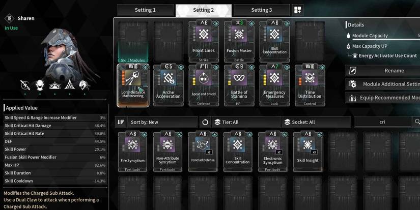 The Best Sharen Build In The First Descendant (Weapons, Module ...