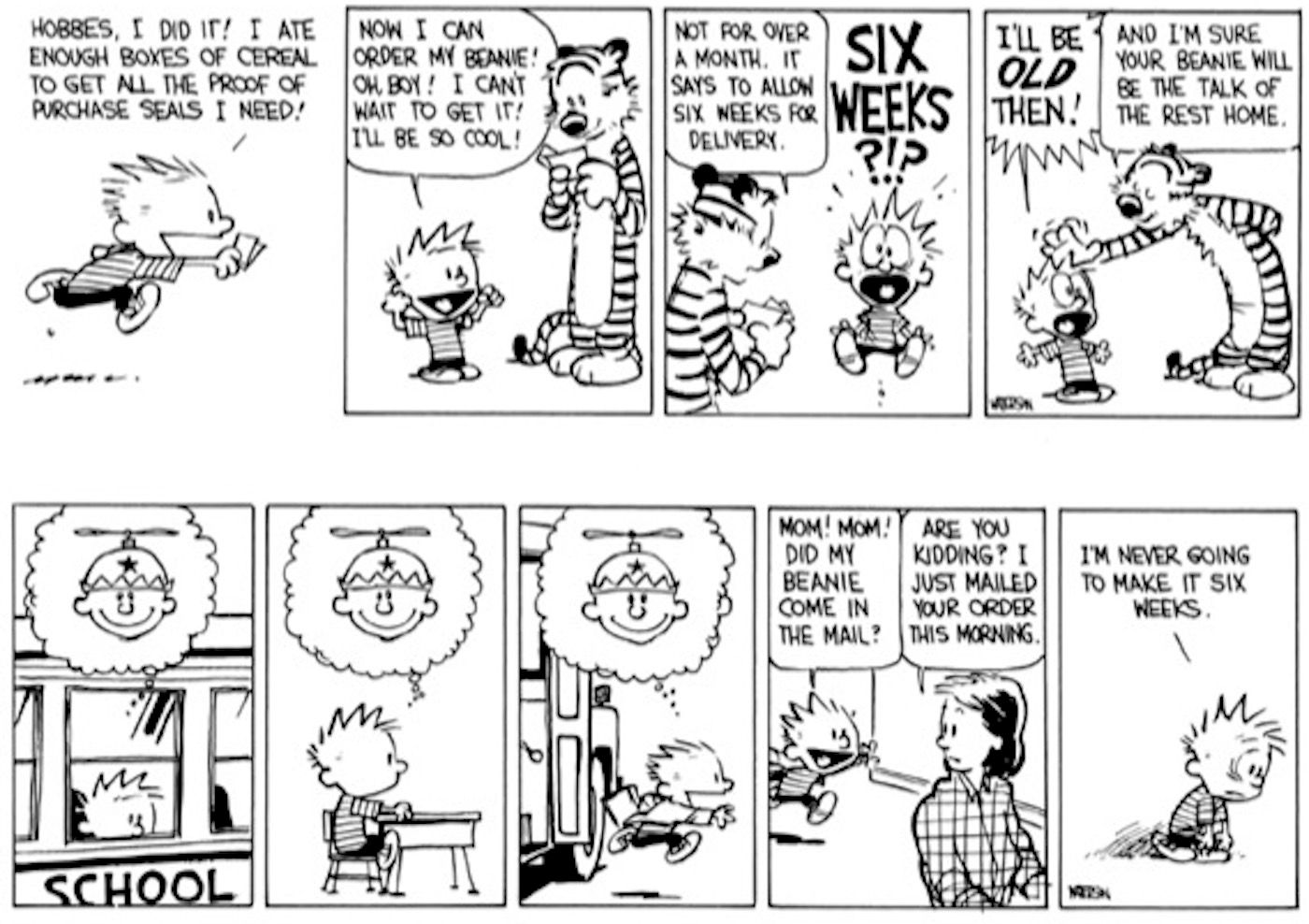 10 Longest Calvin and Hobbes Storylines