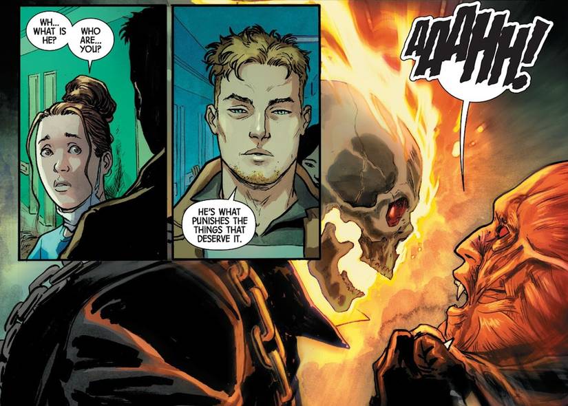 Ketch Ghost Rider Ghost Rider's New Flaming Skull Design Might Be the Coolest He's Ever ...
