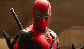 Deadpool looking at the camera in Deadpool & Wolverine
