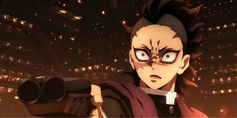 Genya caindo em Infinity Castle