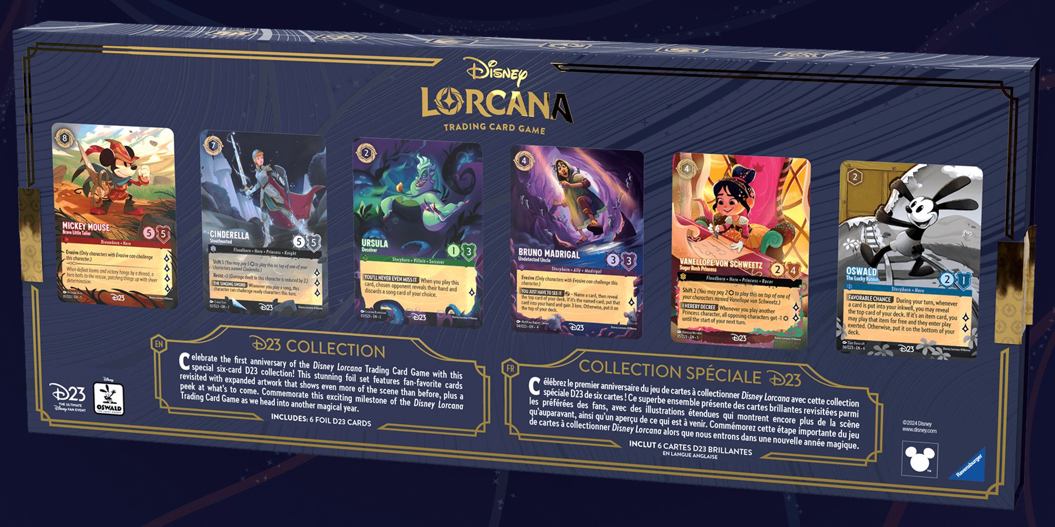 Disney Lorcana D23 Collection /ロルカナ DISNEY D23 LORCANA 2025 TRADING CARD GAME COLLECTORS SET | eBay