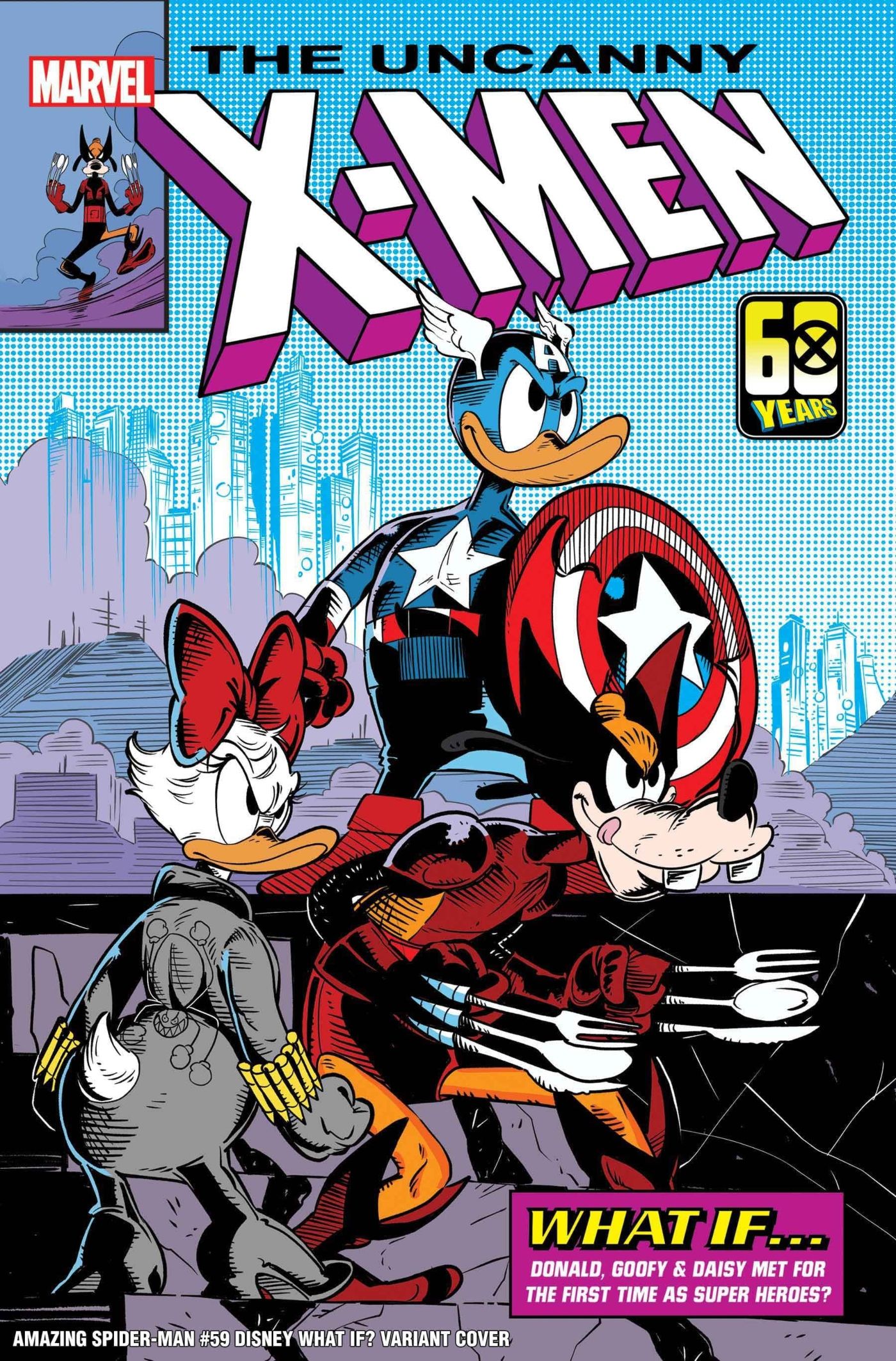 Mickey & Friends Join the X-Men's Krakoa in Official Disney What