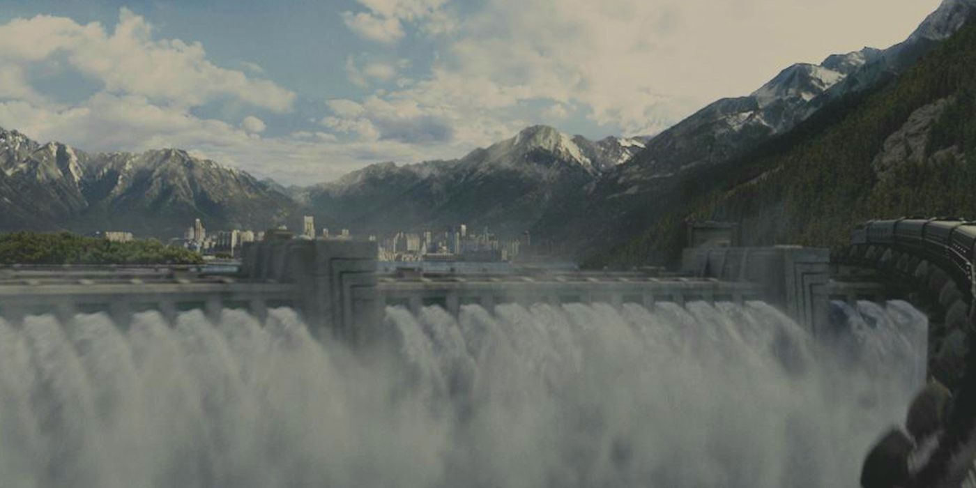 A hydroelectric plant in Panem's District 5.