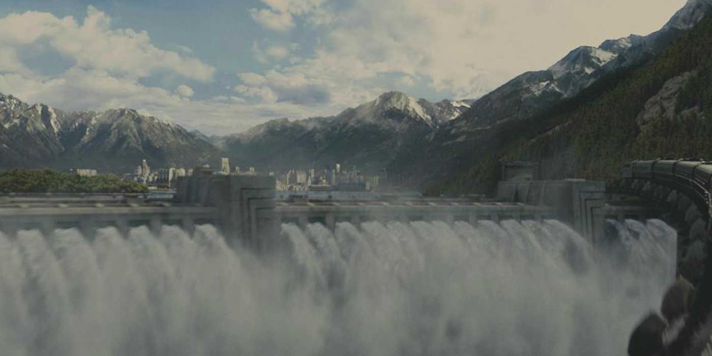 A hydroelectric plant in Panem's District 5.