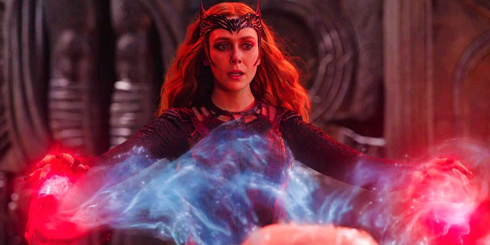 Elizabeth Olsen's MCU Return Imagined In Scarlet Witch Movie Poster: "This Movie Has To Be In Marvel Phase 6"