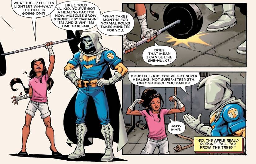 Taskmaster Comic Panels One MCU Villain Just Figured Out How Every Marvel Superhero is So Jacked