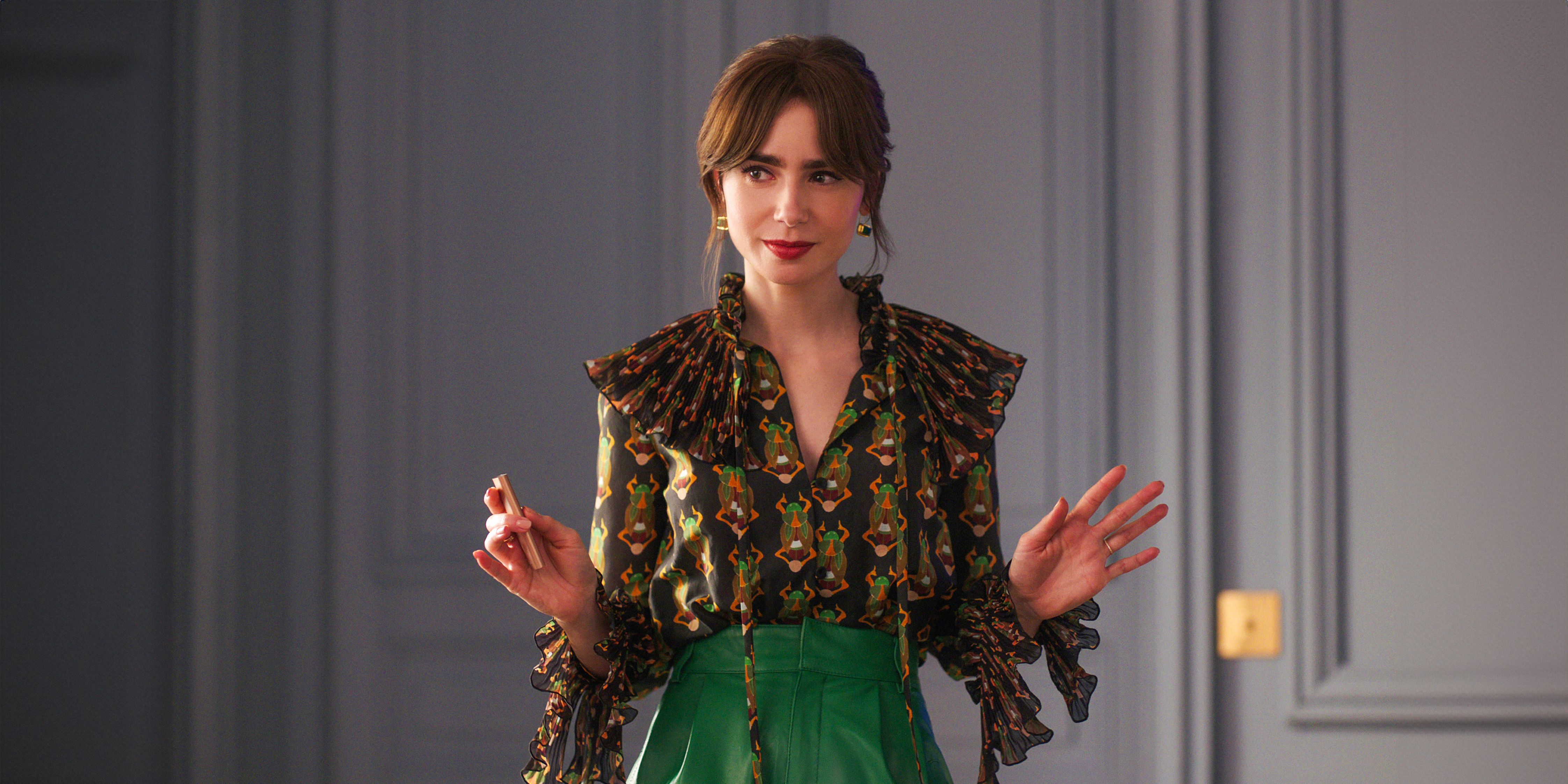 Emily In Paris Star Lily Collins On Big Decision & Friendship With Camille