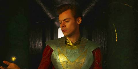 Eros with his sphere in Eternals