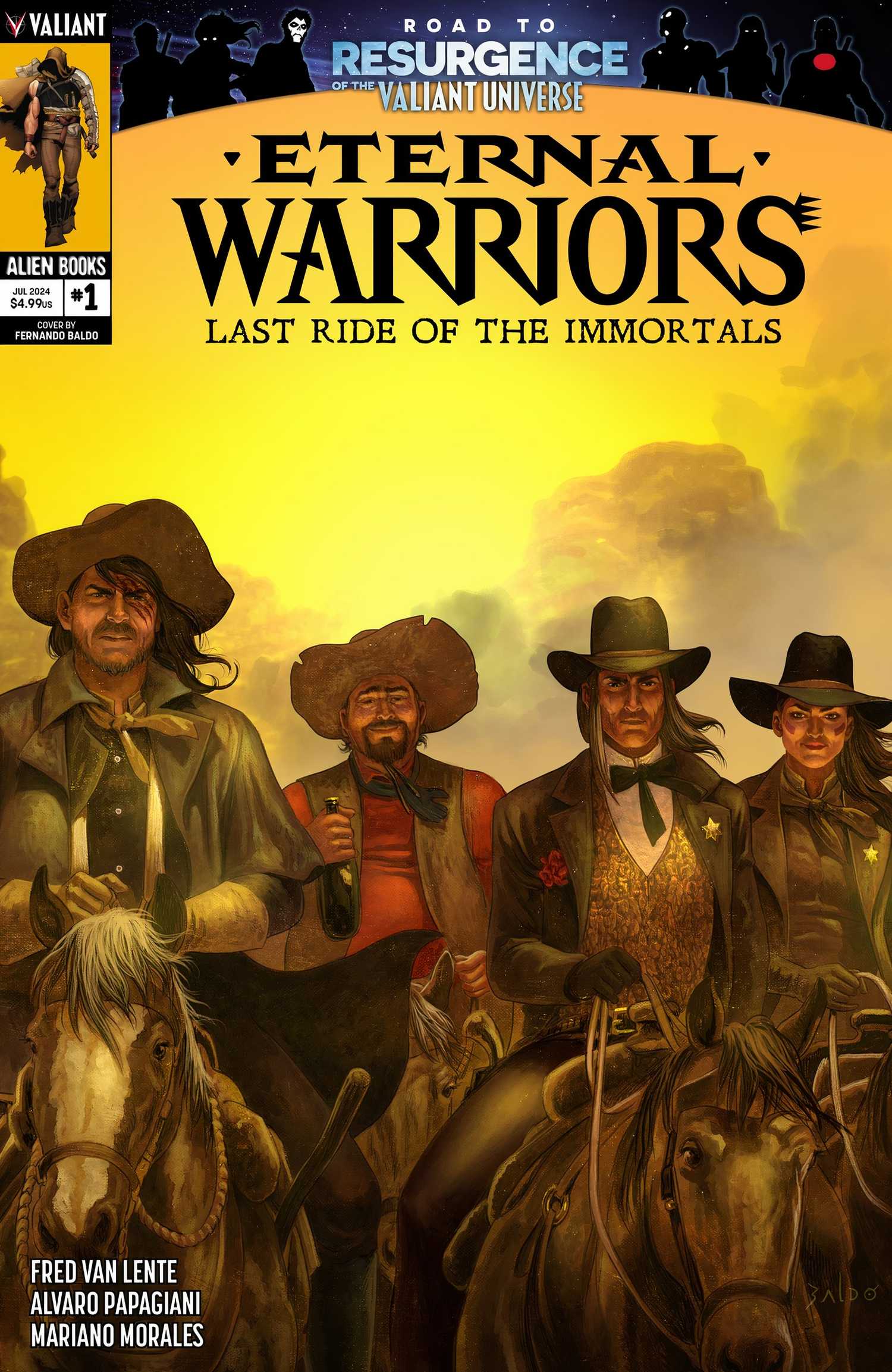 Eternal Warriors: Last Ride #1 Turns a Surprise Genre Combo into a ...