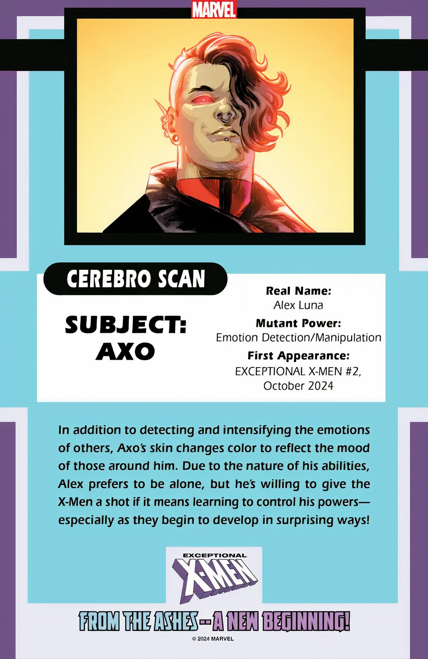 X-Men Officially Reveals Codenames & Powers of 2024's New Mutant Students