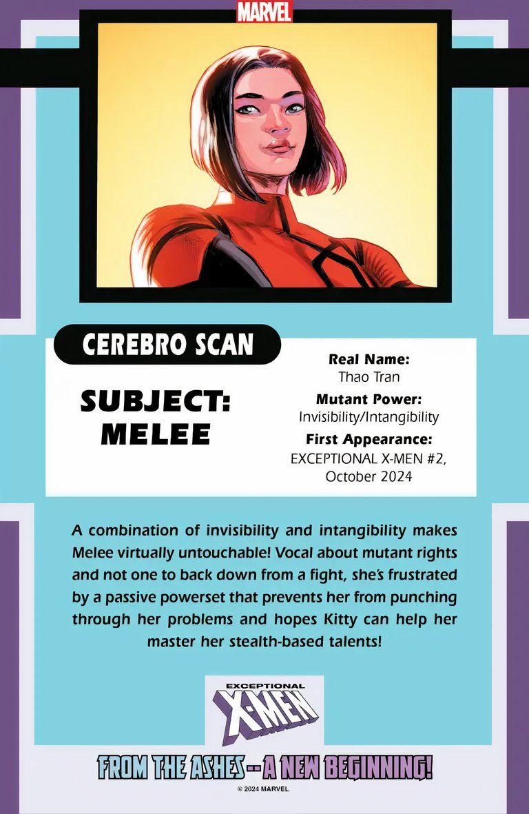 X-Men Officially Reveals Codenames & Powers of 2024's New Mutant Students