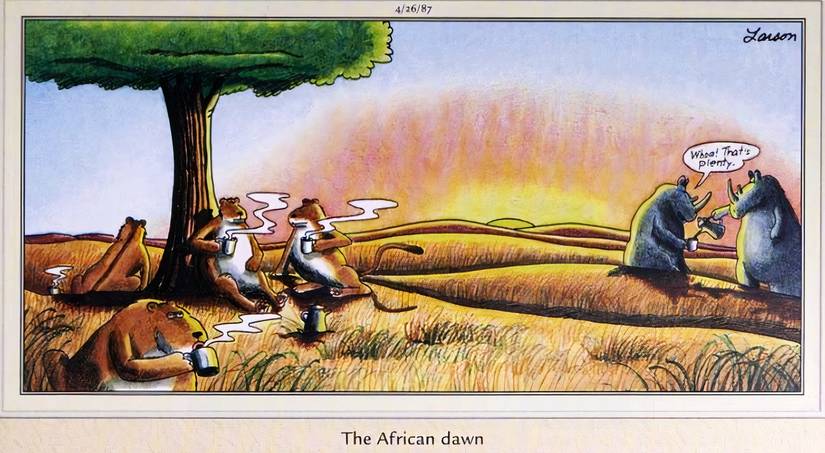 far-side-april-26-1987-wildlife-on-the-african-plain-drink-their-morning-coffee.jpg