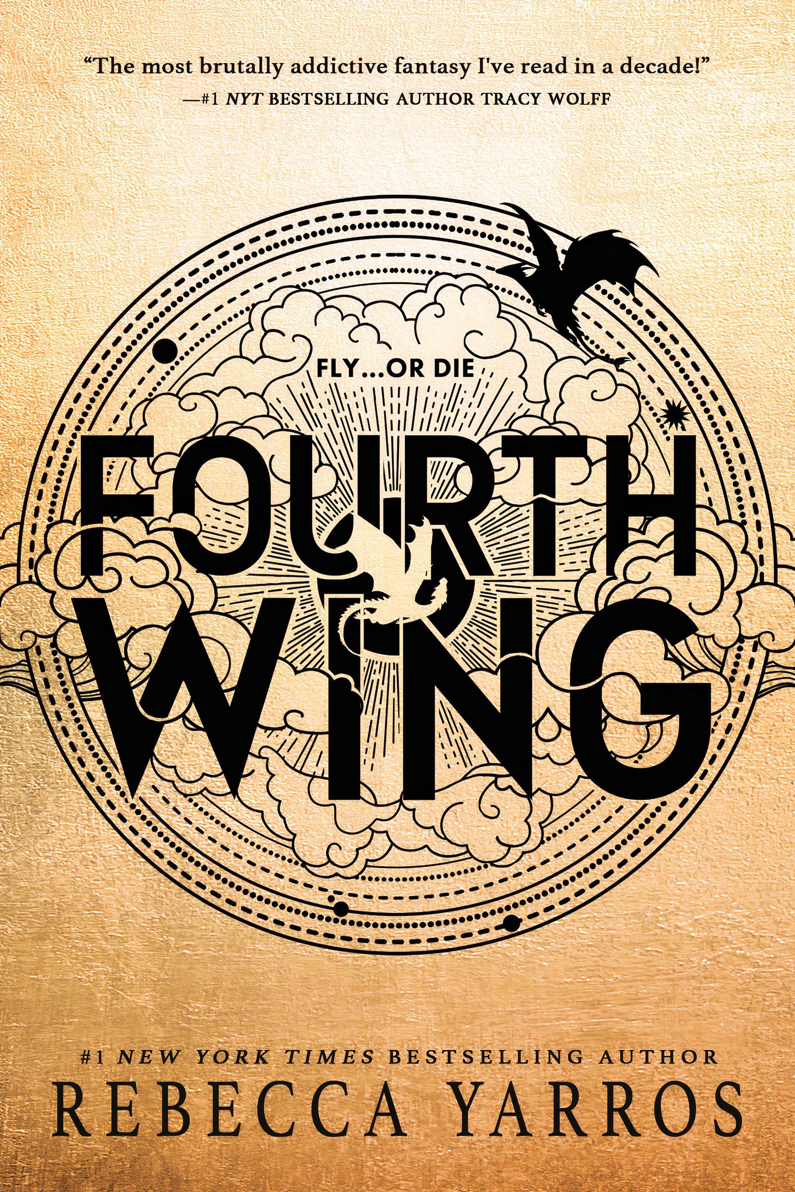 Fourth Wing Book Cover