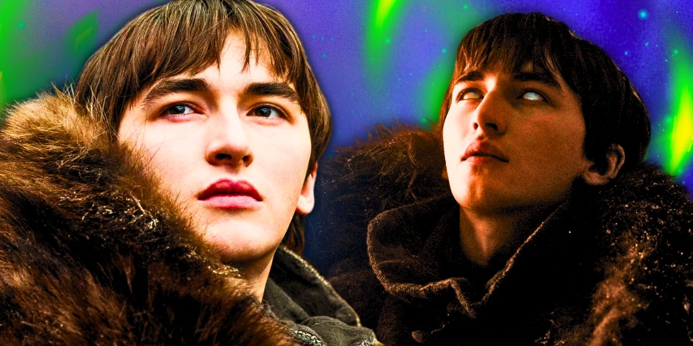 Isaac Hempstead-Wright as Bran Stark warging in Game of Thrones season 8