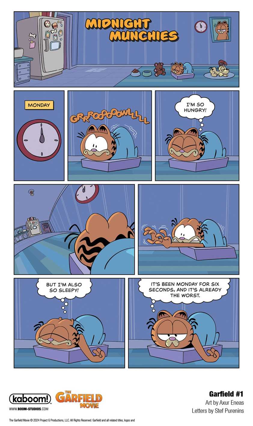 Garfield Exploding Garfield's New Comic Design Officially Revealed in Latest Evolution of ...