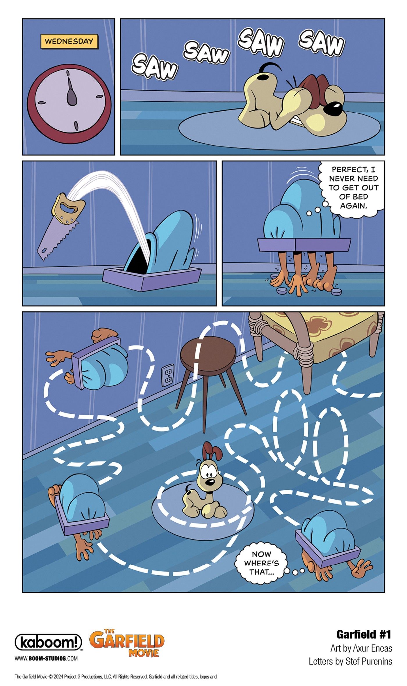 Garfield's New Comic Design Officially Revealed in Latest Evolution of ...