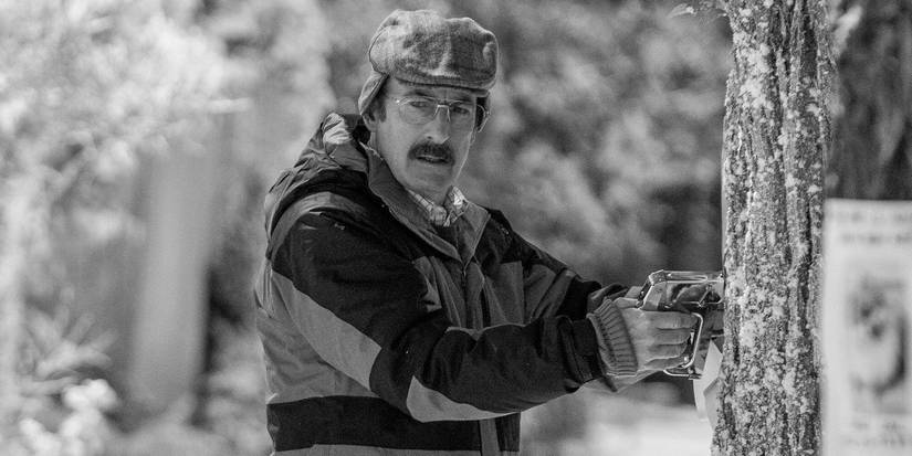 Gene puts up lost dog posters in Better Call Saul