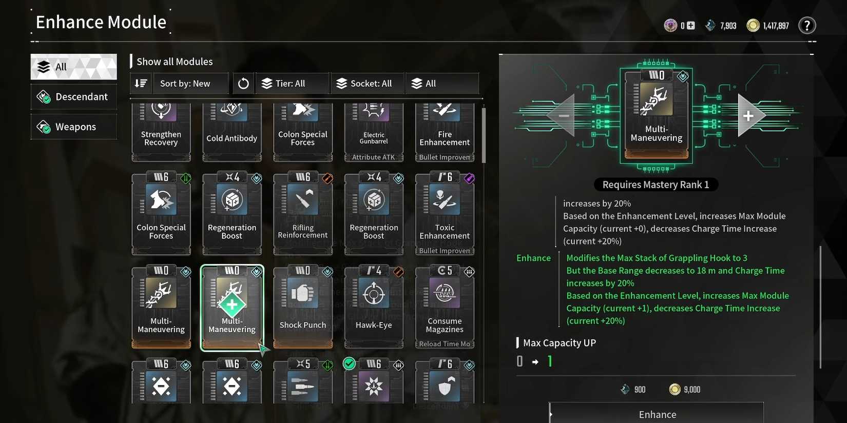 First Descendant Module Space The First Descendant: Modules Guide (How To Install, Upgrade, & Transmute)