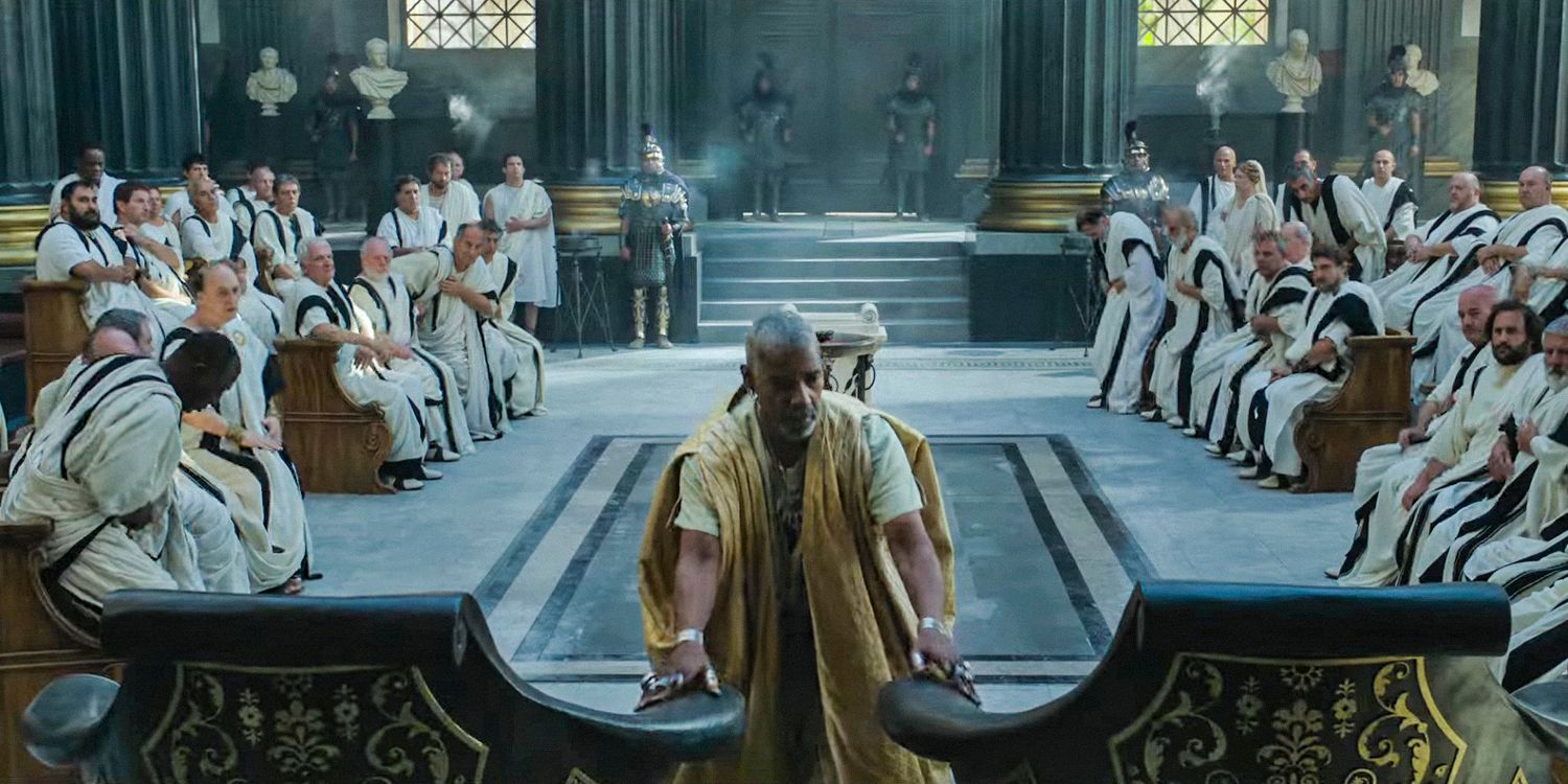 Gladiator 2 Looks Like Denzel Washington's Perfect Ridley Scott Reunion 17 Years After $266M Hit