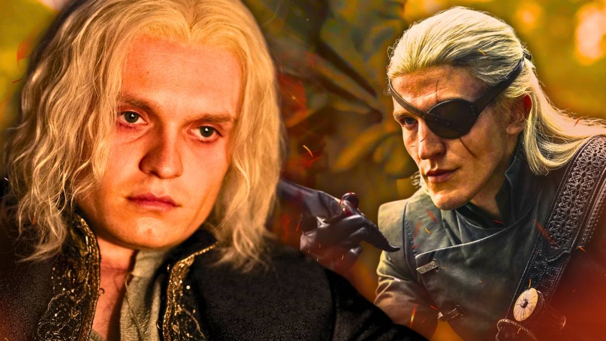 Why King Aegon Lies About Not Remembering Aemond Tried To Kill Him