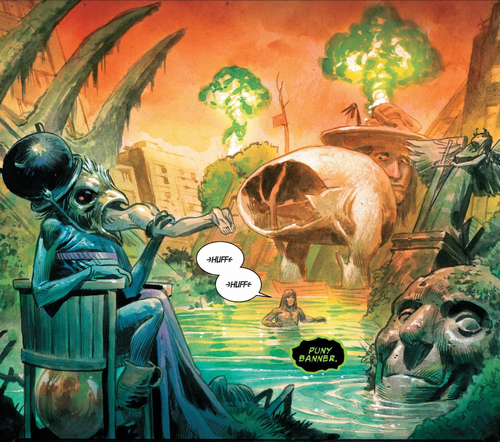 Being The Hulk Is Literally Hell, And His Own Mind Proves It