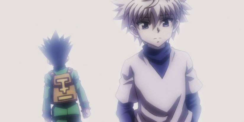 hunter x hunter gon and killua going separate ways from episode 147
