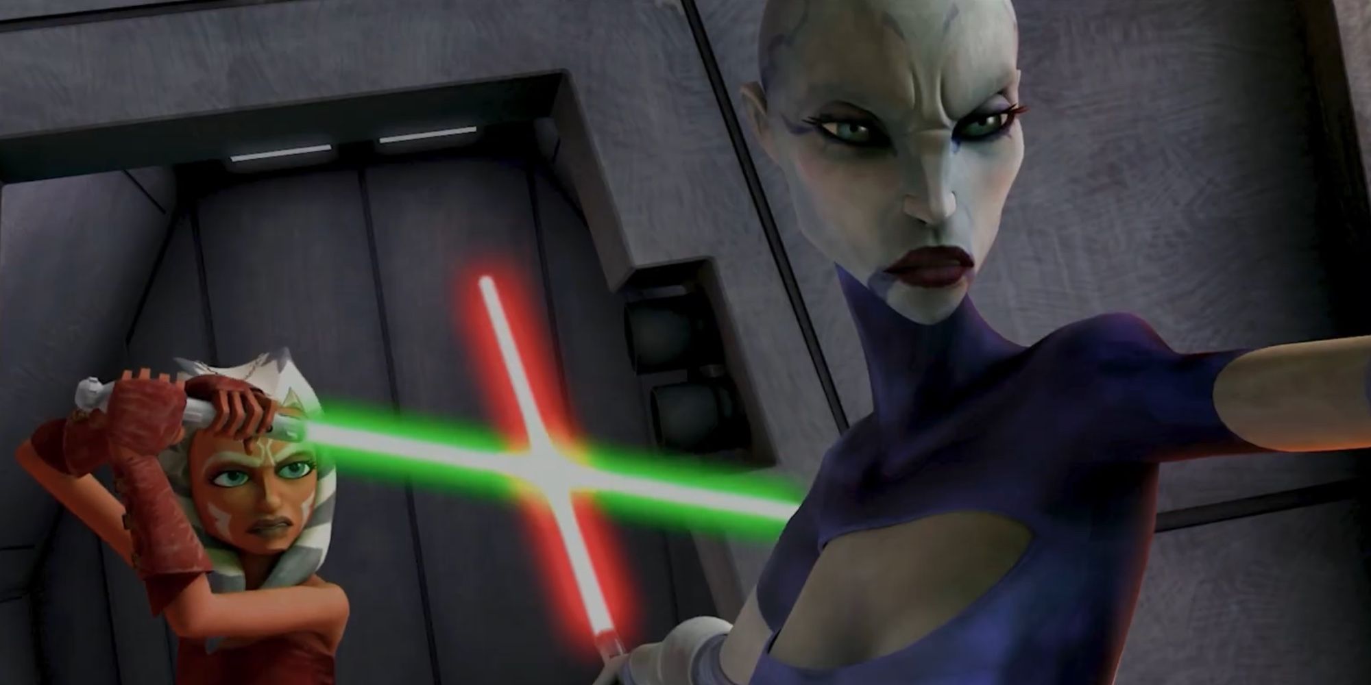 Increíble historia de Star Wars muestra cómo sería Asajj Ventress... como la padawan de Luke Skywalker