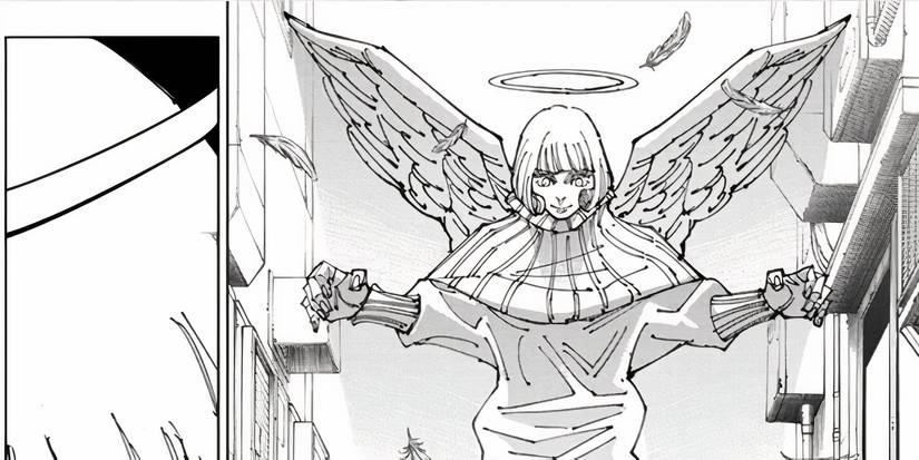 Hana em forma de anjo em Jujutsu Kaisen