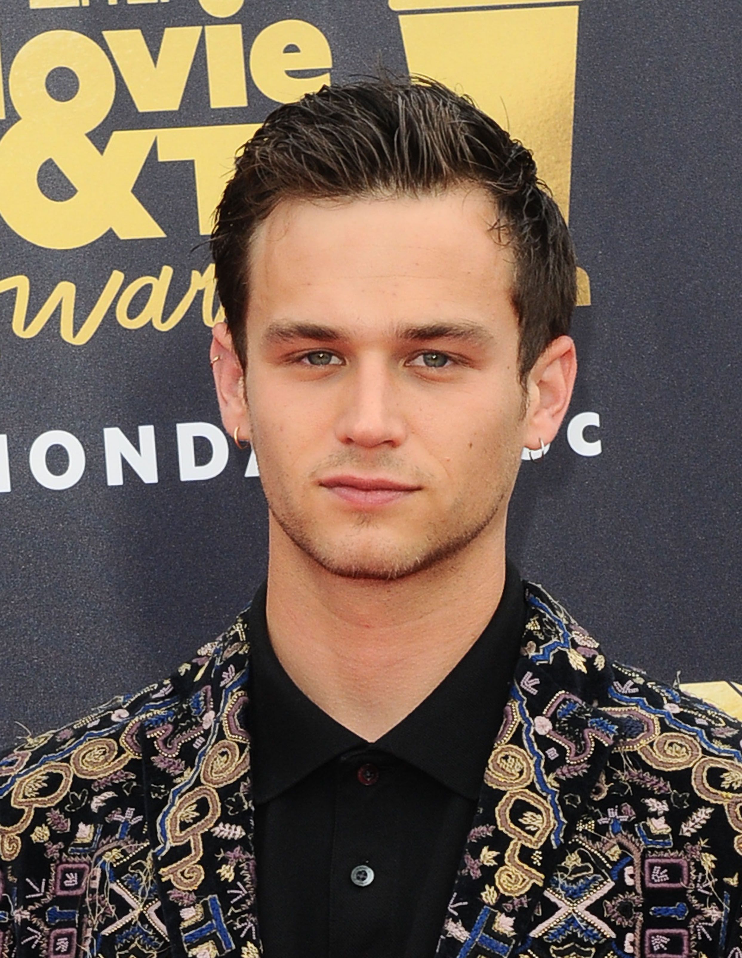Headshot Of Brandon Flynn In The MTV Movie Awards 2018 