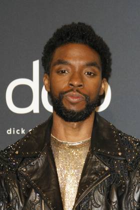 Headshot Of Chadwick Boseman In The 2019 American Music Awards
