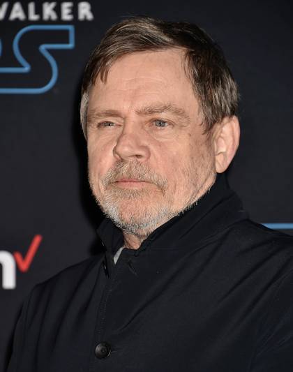 HeadsH๏τ Of Mark Hamill In The Premiere of Disney's Star Wars